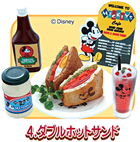 ぷちサンプルシリーズ ディズニー ミッキーマウス 50'sCafe 【リーメント】