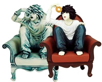 DEATH NOTE リアルフィギュアコレクション L・夜神月 モノクロver. DEATH NOTE 夜神月 (フィギュア) - ホビーサーチ フィギュア
