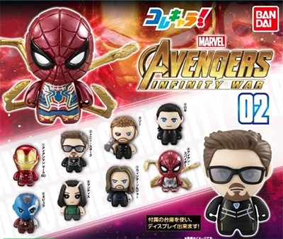 コレキャラ マーベル アベンジャーズ バンダイ