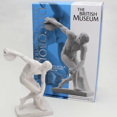 大英博物館 古代ギリシャ展 公式フィギュア 円盤投げ -ディスコポロス 