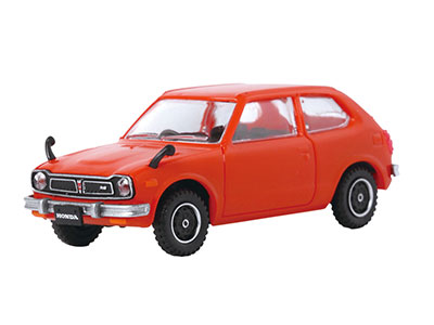 Honda×ハセガワ 1/64 Honda CIVIC RS（SB-1） 3Door Hatchback（1974