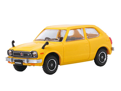 Honda×ハセガワ 1/64 Honda CIVIC RS（SB-1） 3Door Hatchback（1974