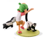 カプセルQフロイライン よつばとしろとくろのどうぶつ フィギュアコレクション2 (単品) 海洋堂 カプセルQフロイライン よつばとしろとくろのどうぶつ