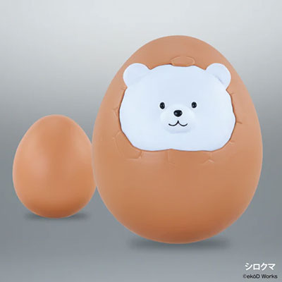 冷蔵庫専用フィギュア たまごのふりして 【ケンエレファント】