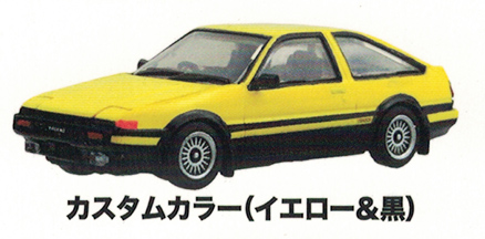 トヨタ スプリンタートレノ AE86 1/64スケールミニカー 【MONO/プラッツ】