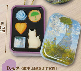 Patisseries d'art 名画のお菓子缶 【トイズスピリッツ】