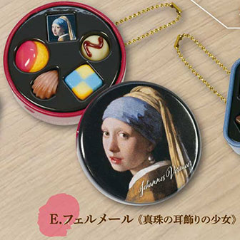 Patisseries d'art 名画のお菓子缶 【トイズスピリッツ】